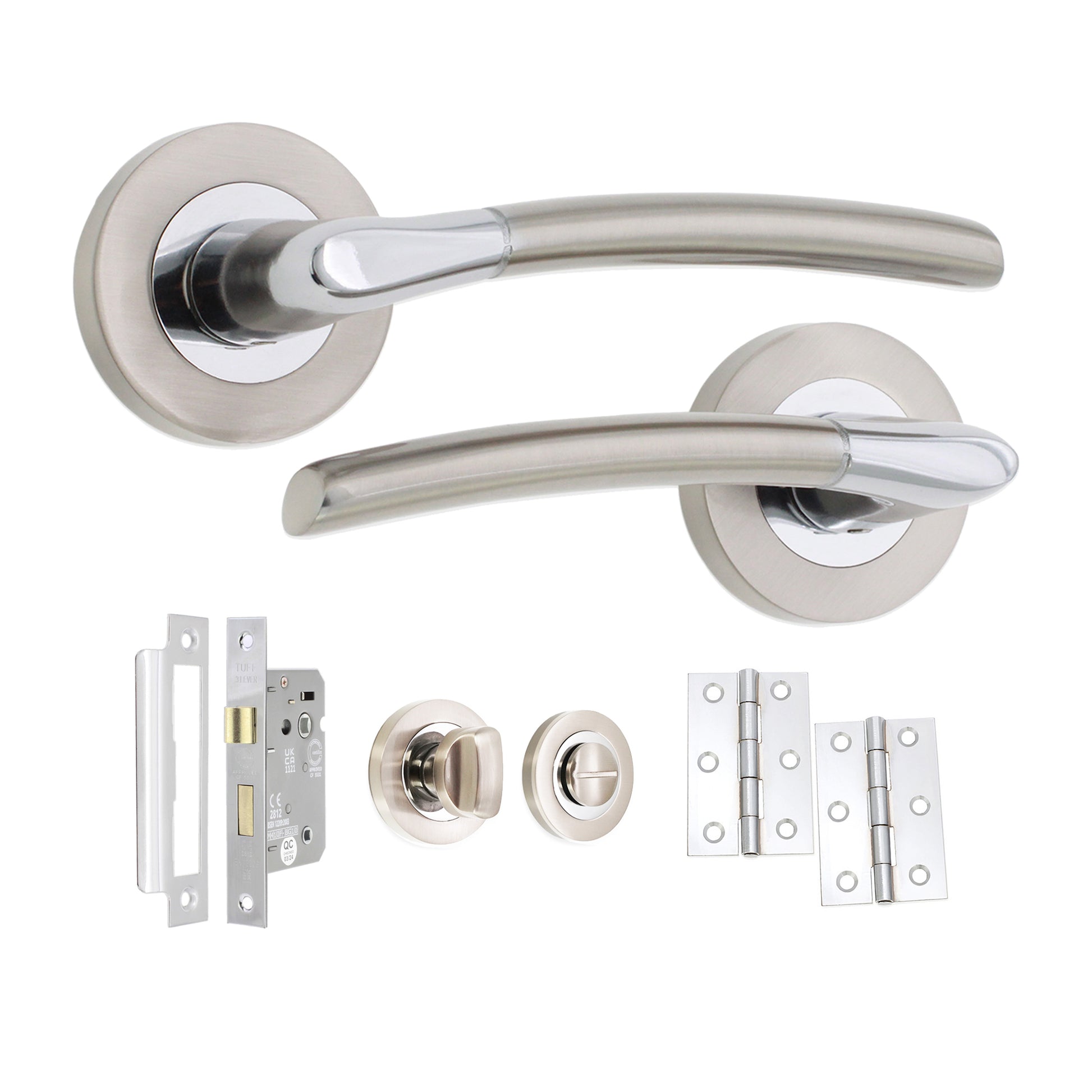 Lever on Rose Bath Pack Home Decor