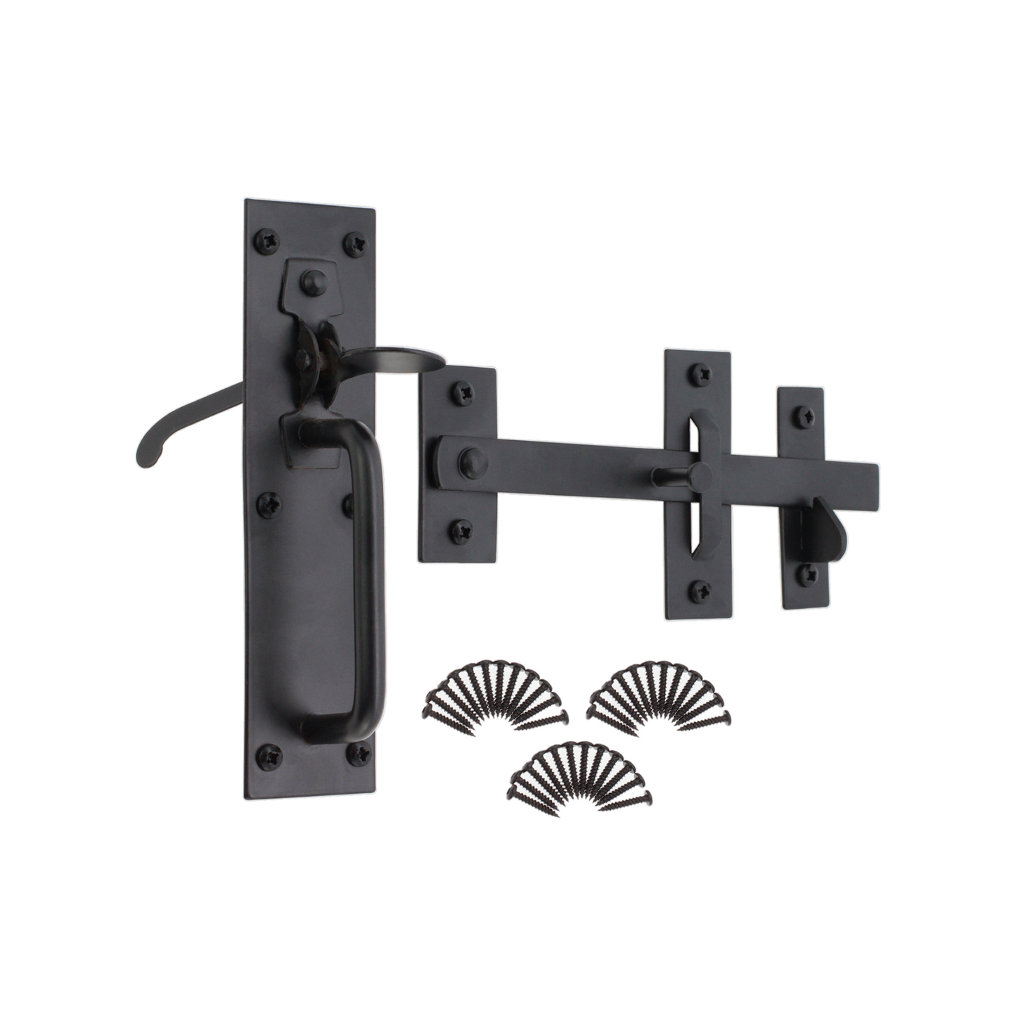 Black Iron Suffolk Latch Home Decor 