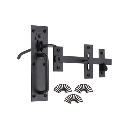 Black Iron Suffolk Latch Home Decor 