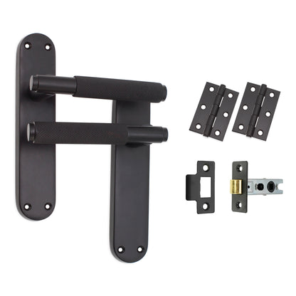 Lever on Backplate Latch Pack Home Decor