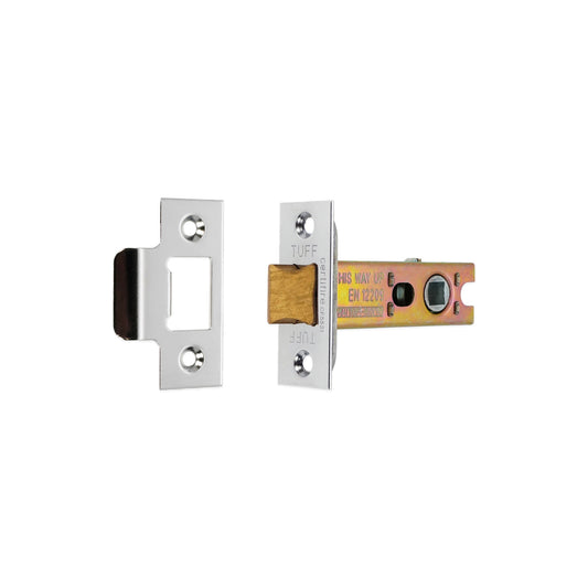 3" H/D Tubular Latch CE - Polished Nickel
