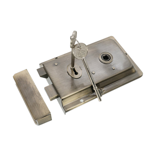 Iron Rim Lock - Fluted Antique Home Decor 