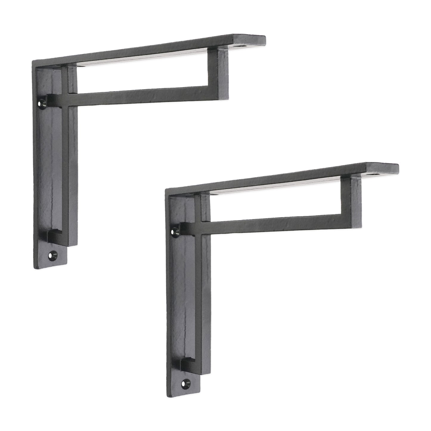 Black Shelf Bracket Home Decor 