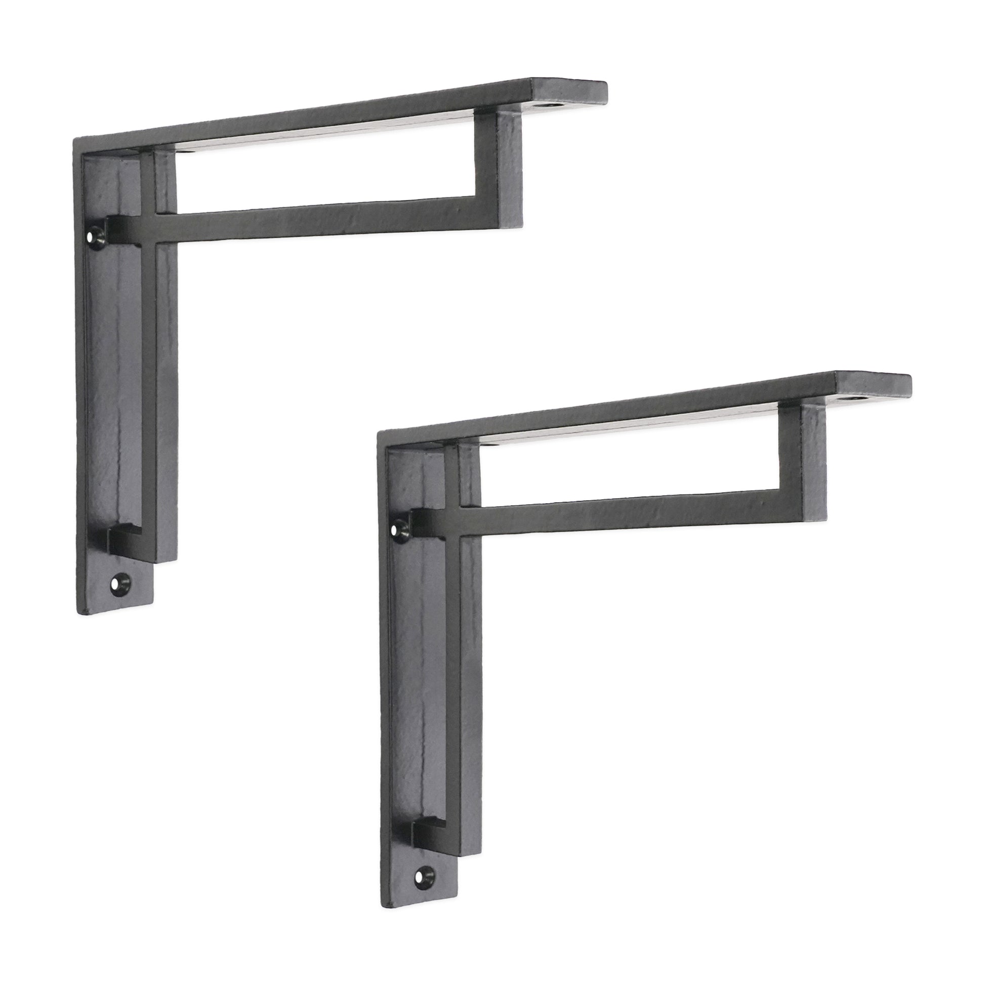 Black Shelf Bracket Home Decor 