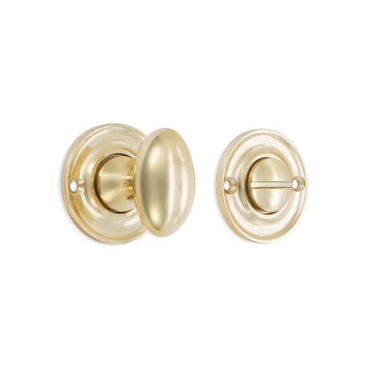 Slimline Turn & Release Polished Brass