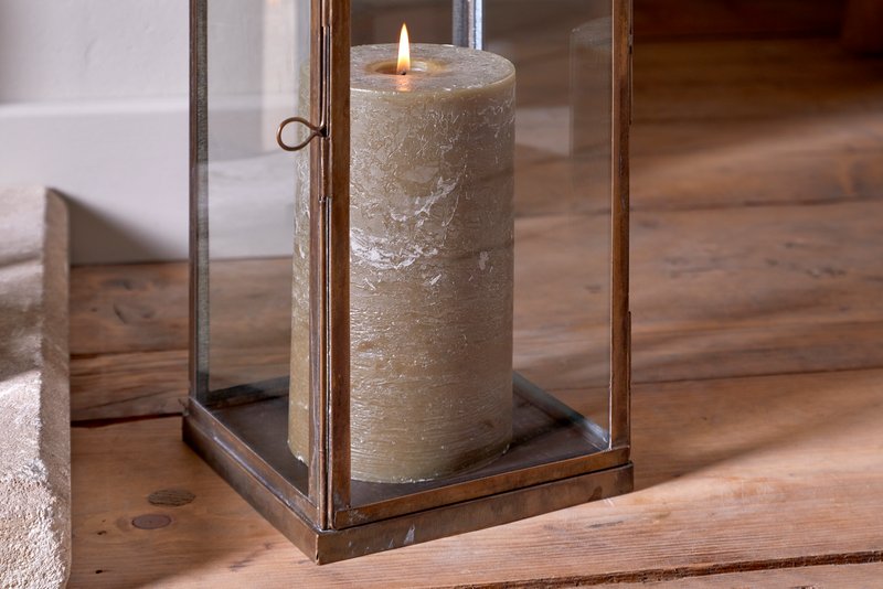 Nivas Lantern - Antique Brass