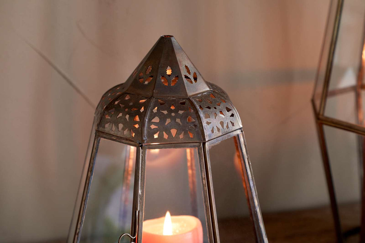 Nyiruan Lantern - Brass & Clear