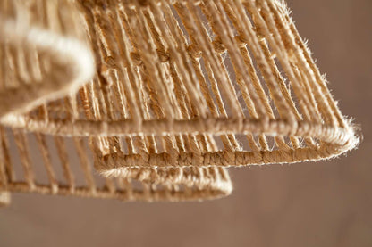 Tudai Woven Jute Pendant - Natural