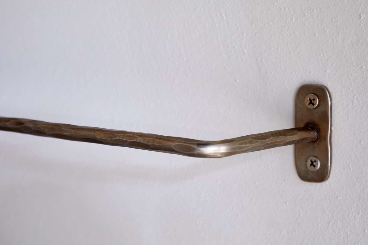 Olani Bathroom Hanging Rail - Antique Brass