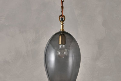 Otoro Recycled Glass Pendant - Smoke