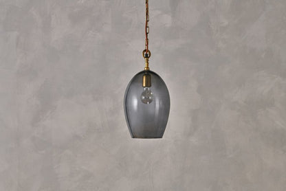 Otoro Recycled Glass Pendant - Smoke