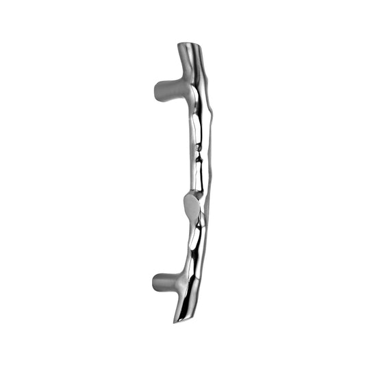 Bamboo Pull Handle 150mm Polished Chrome