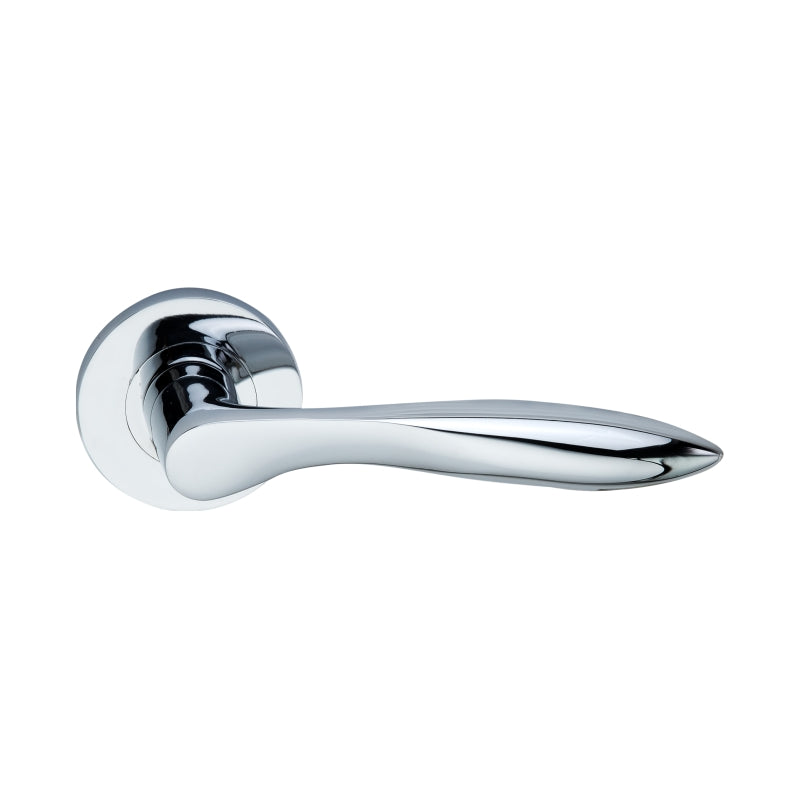 Pearle Lever Door Handle Polished Chrome