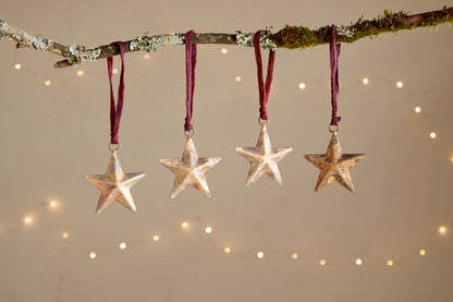 Star Baubles Christmas Home Decor 