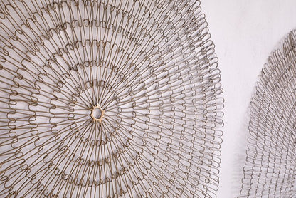 Rayan Wire Wall Art - Antique Brass