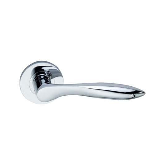 Lever on rose door handles home decor