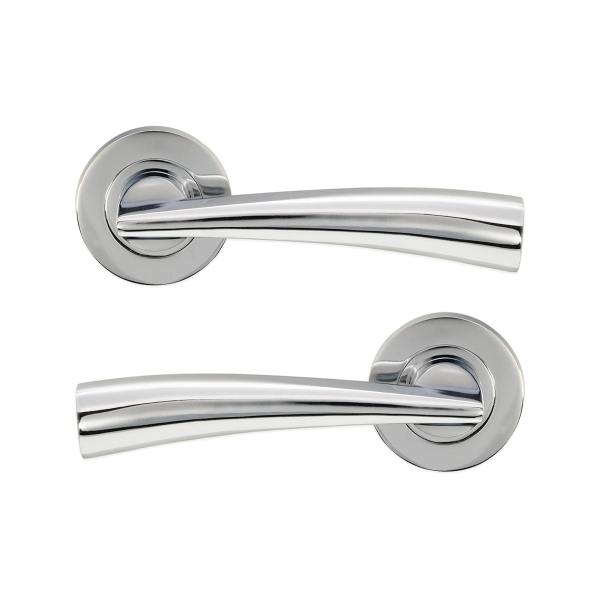 Polished Chrome Leygo Lever Door Handle Home Decor