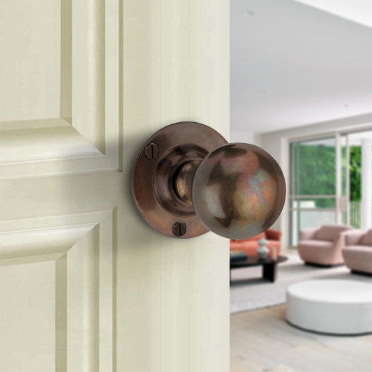 Ball Mortice Door Knob Antique