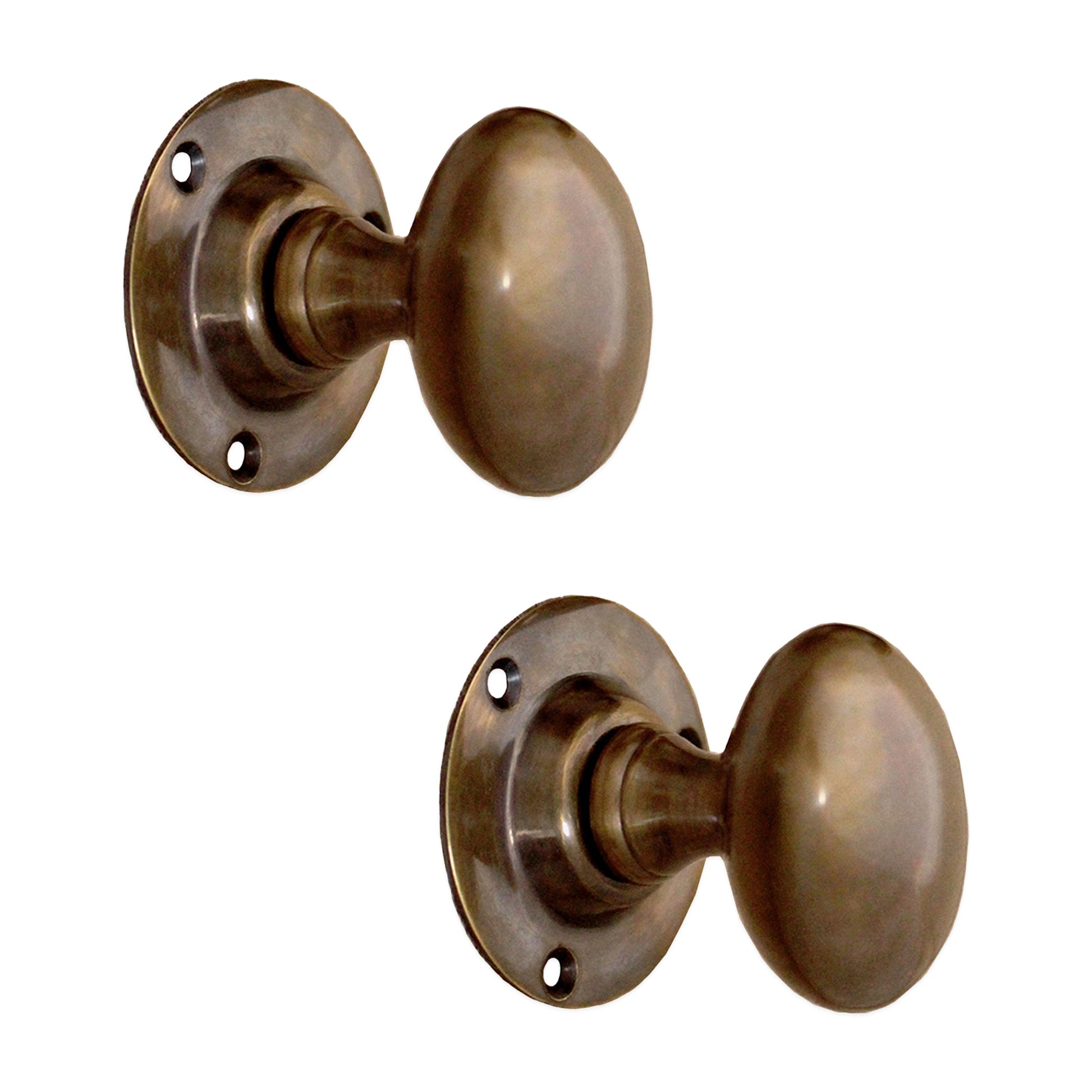 Oval Mortice Door Knob Antique Home Decor 