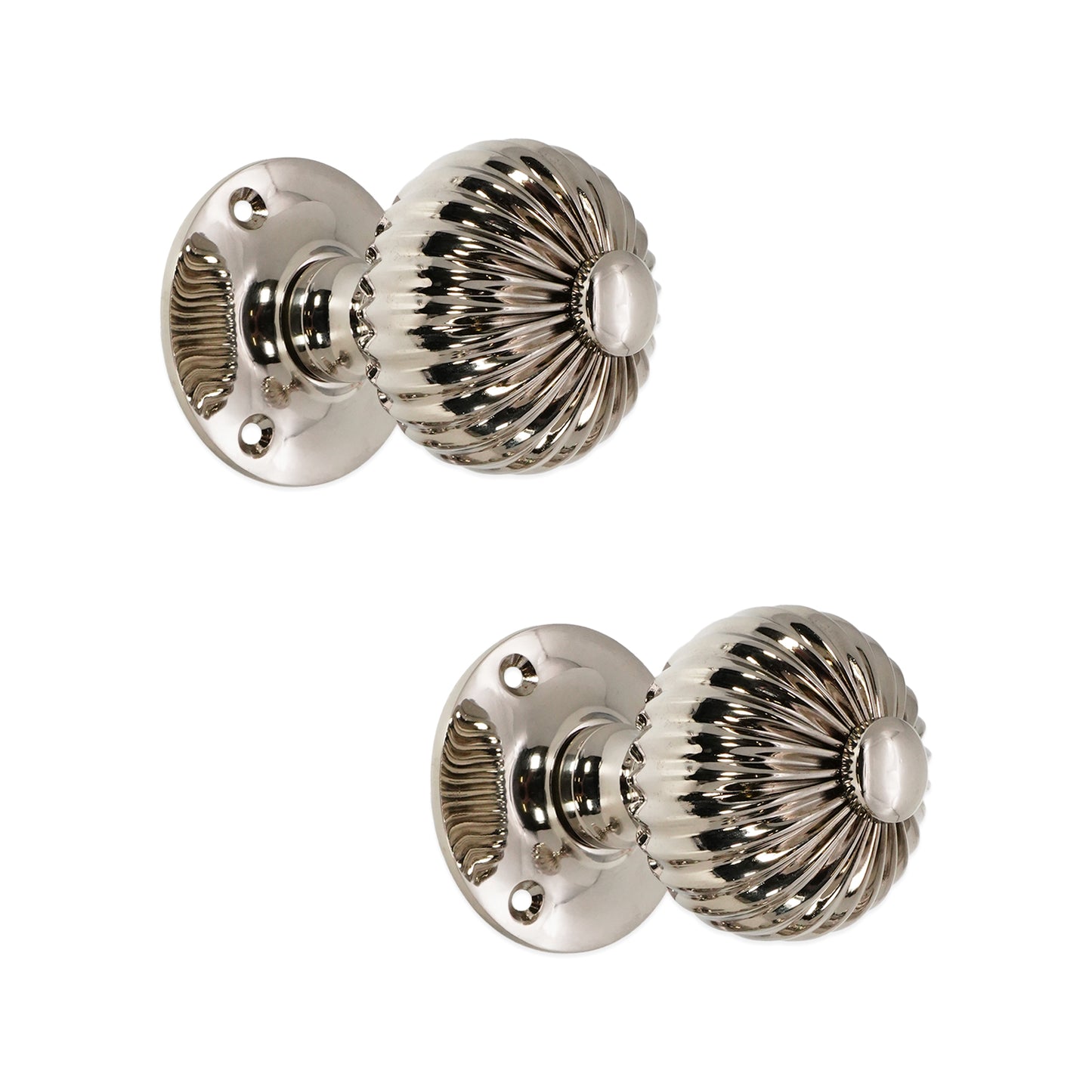 Regency Door Knob Polished Nickel Home Decor