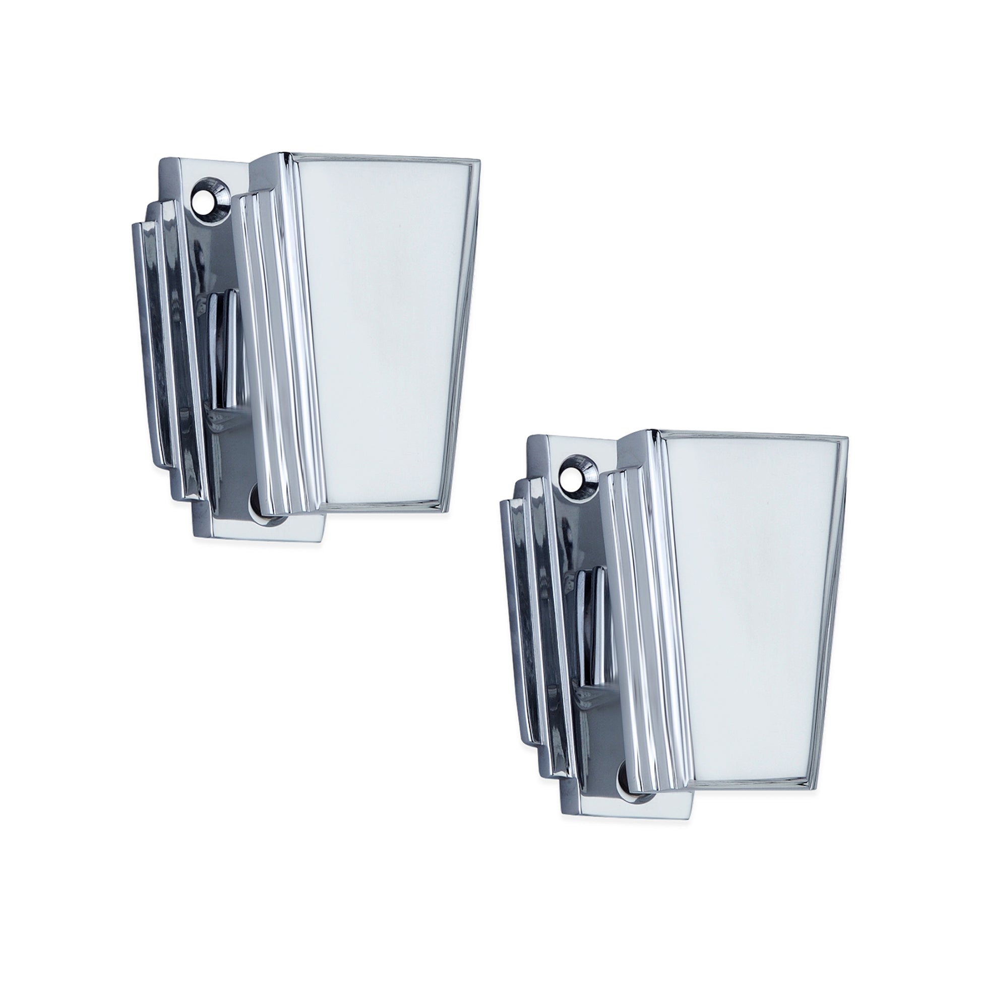 Triago Door Knob Polished Chrome Home Decor