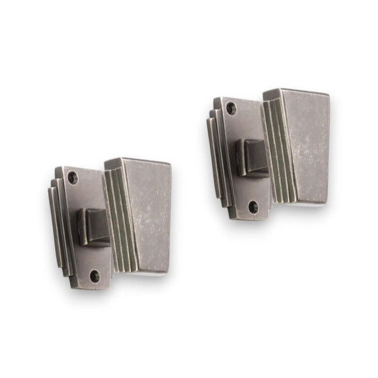 Triago Door Knob Pewter