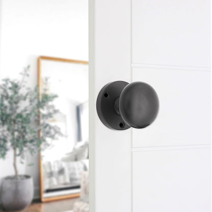 Victorian Door Knob Matt Black Home Decor