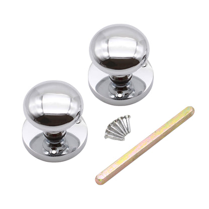 Victorian Mortice Door Knob Polished Chrome Home Decor