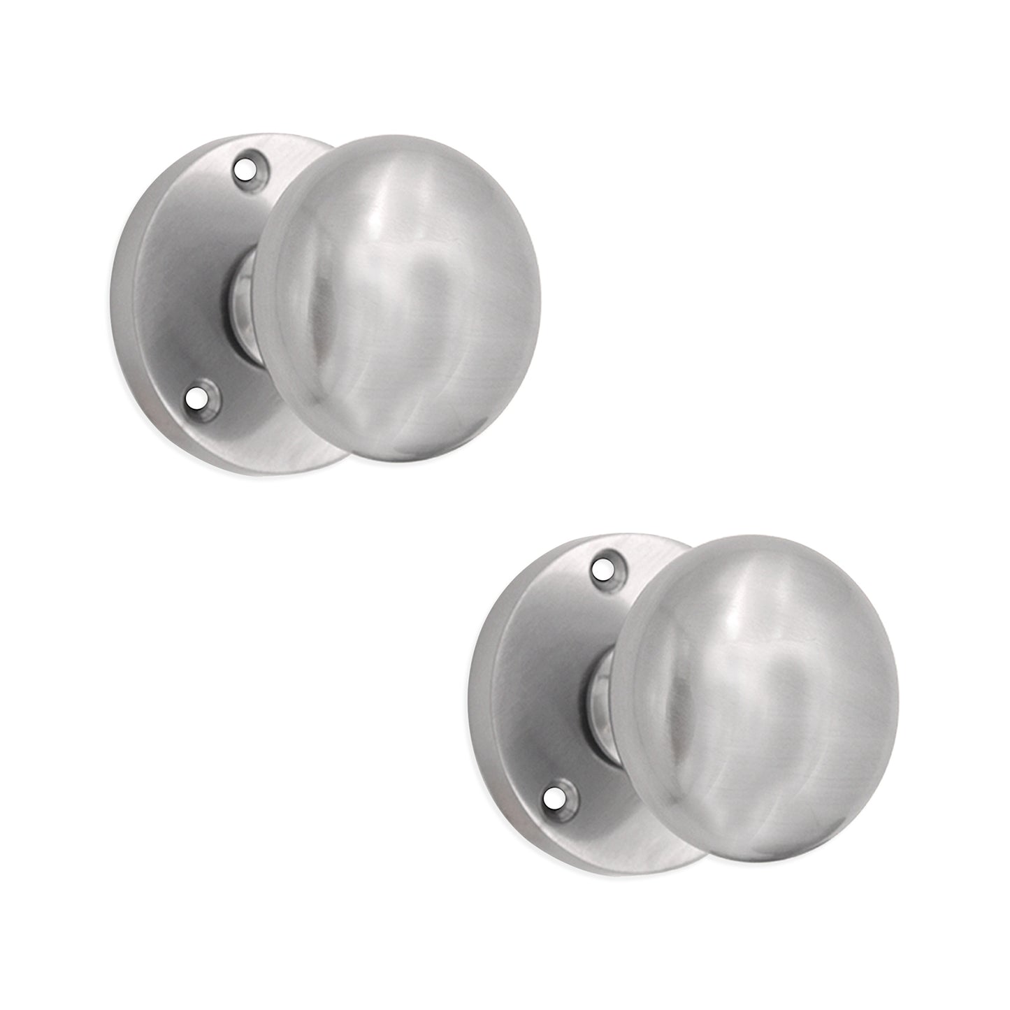 Victorian Door Knob Satin Chrome Home Decor