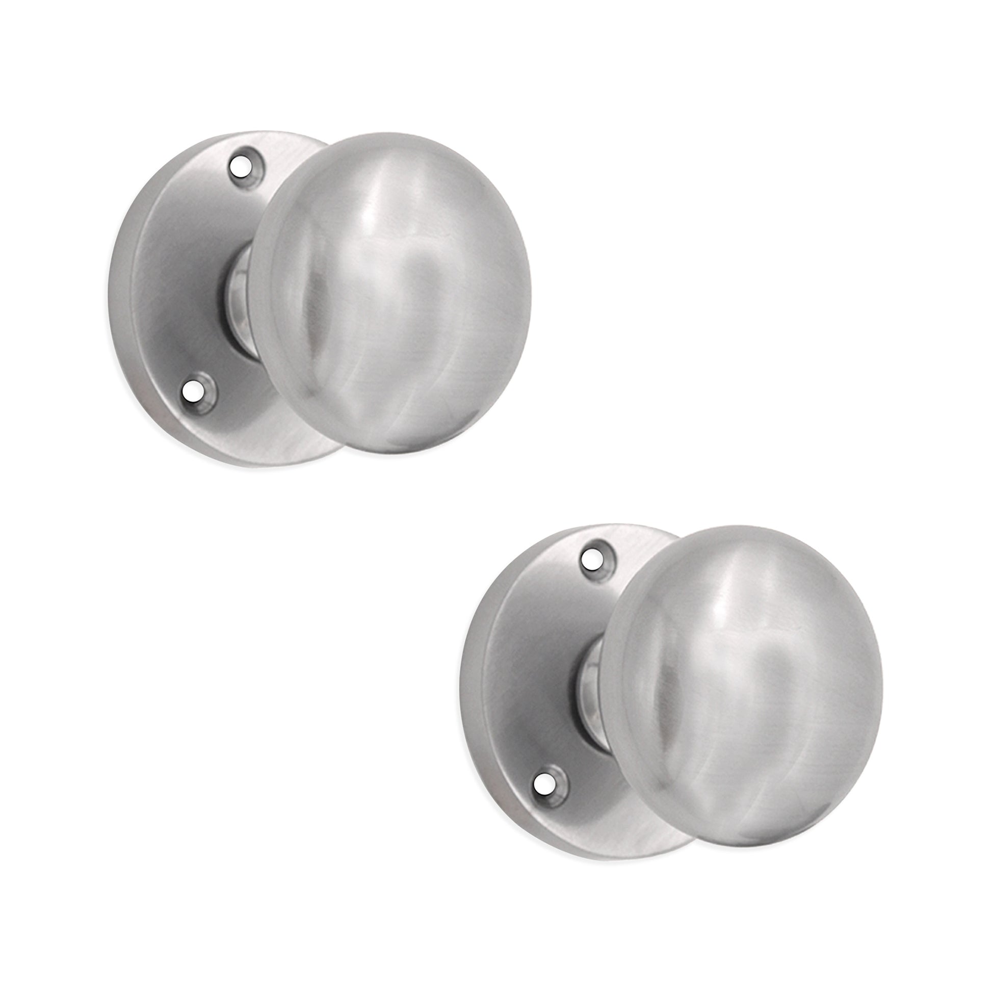 Victorian Door Knob Satin Chrome Home Decor