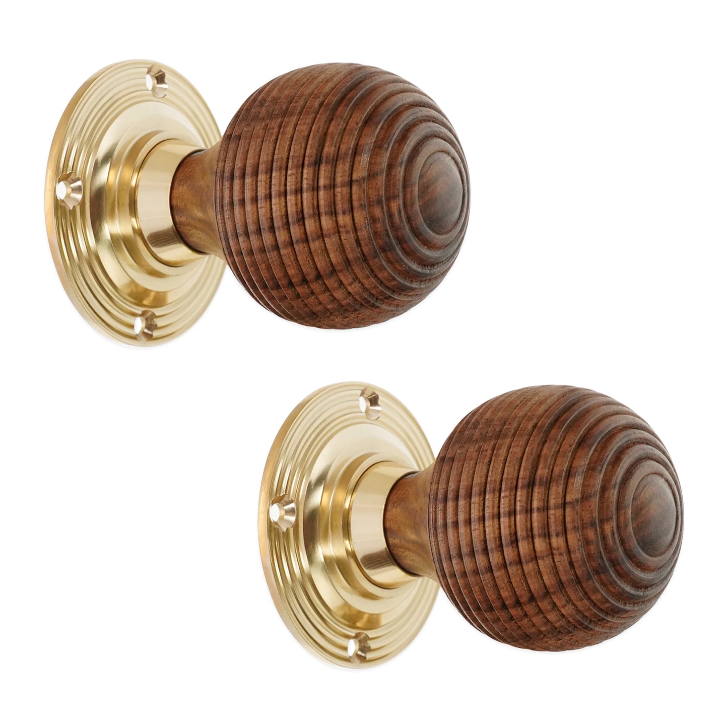 Rosewood Beehive Door Knob Home Decor