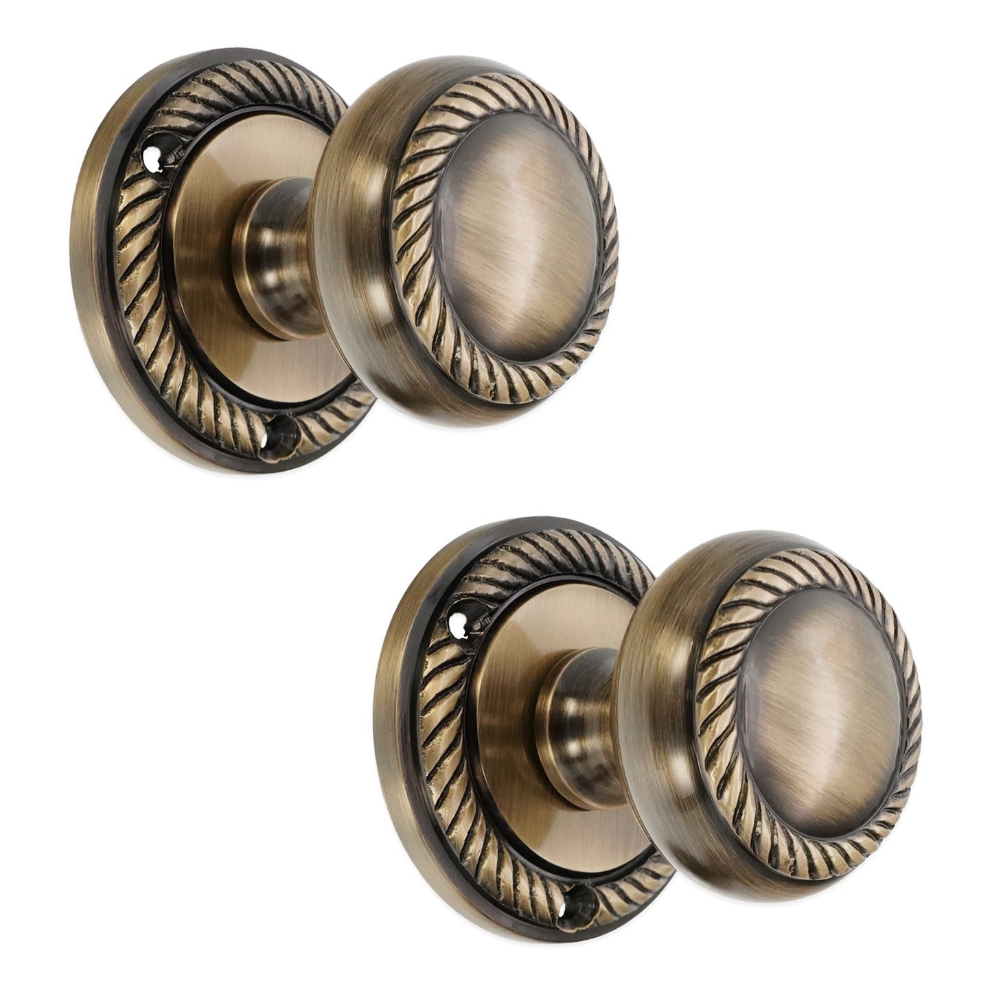 Georgian Door Knob Antique Brass Home Decor