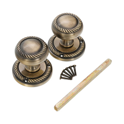 Georgian Door Knob Antique Brass Home Decor