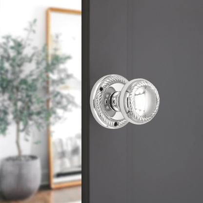 Georgian Door Knob Polished Chrome Home Decor