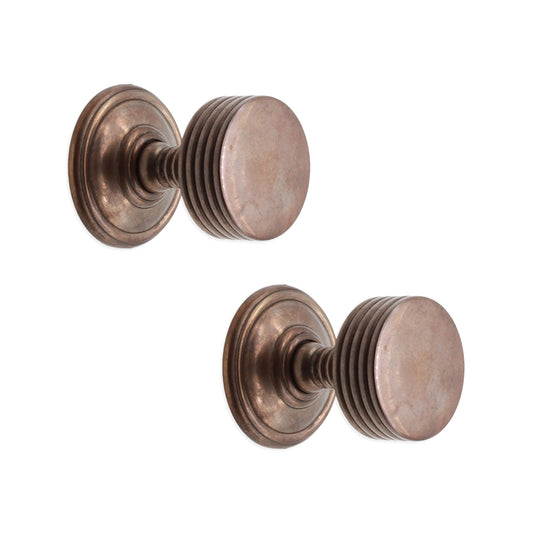 Oxford Mortice Door Knob Antique