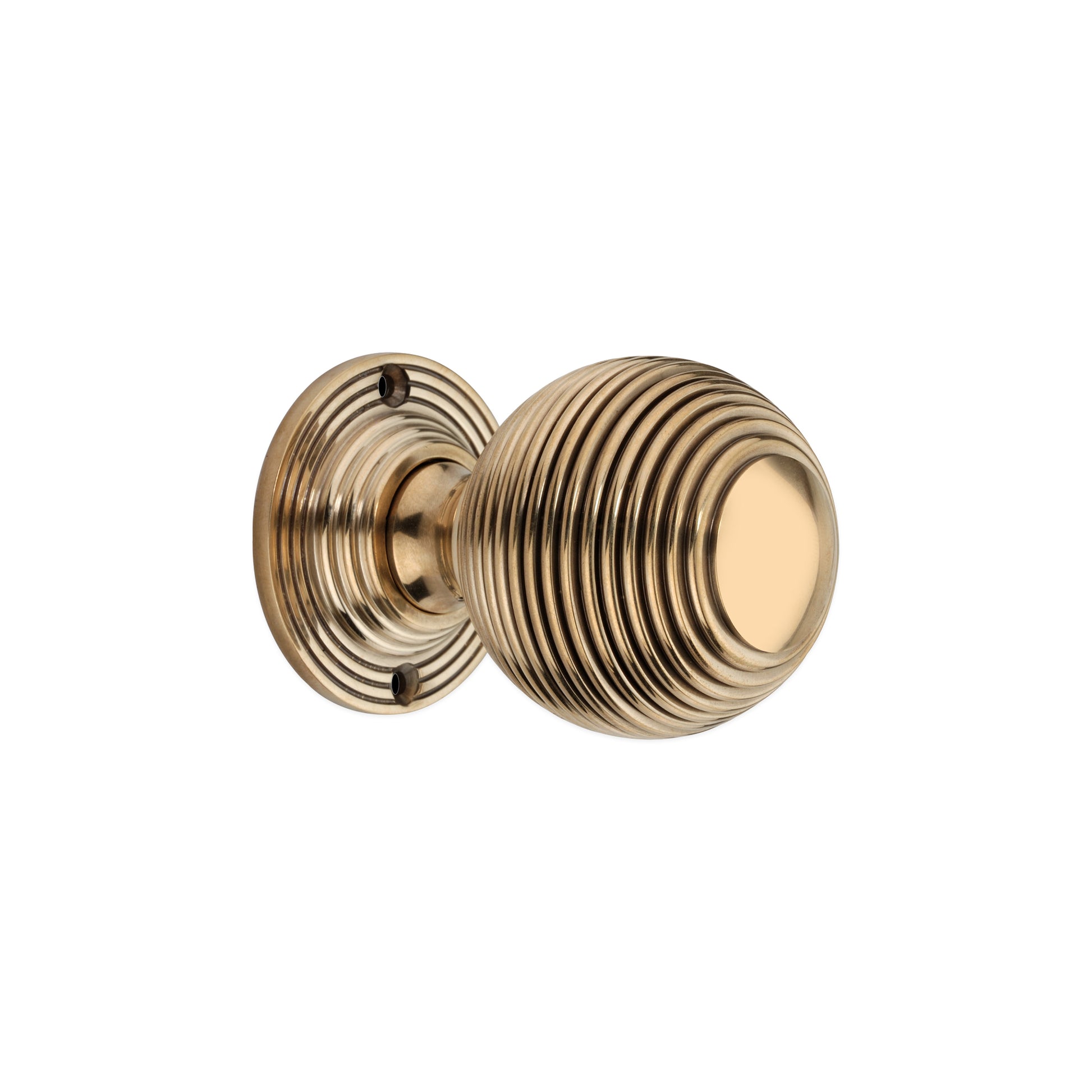Reeded 60mm Rim/Mortice Door Knob Home Decor