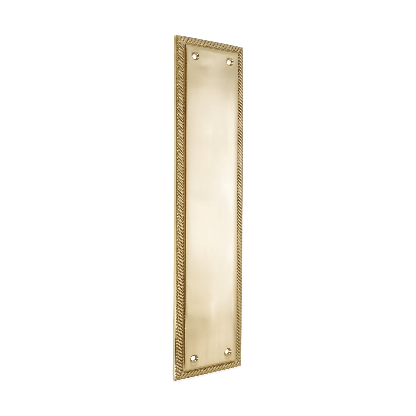 Georgian Finger Plate Polished Brass Home Decor