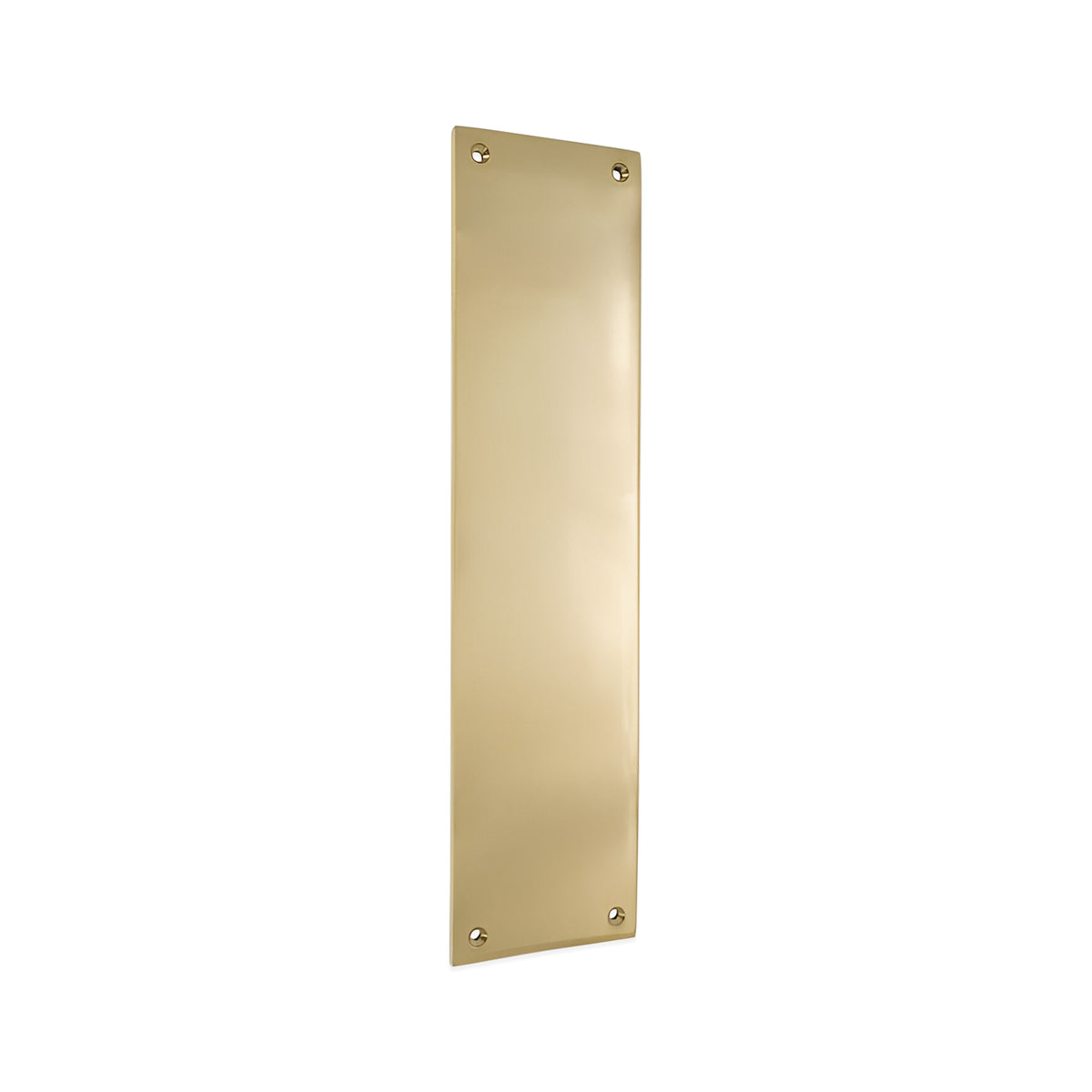 Victorian Door Finger Plate Polished Brass Home Decor