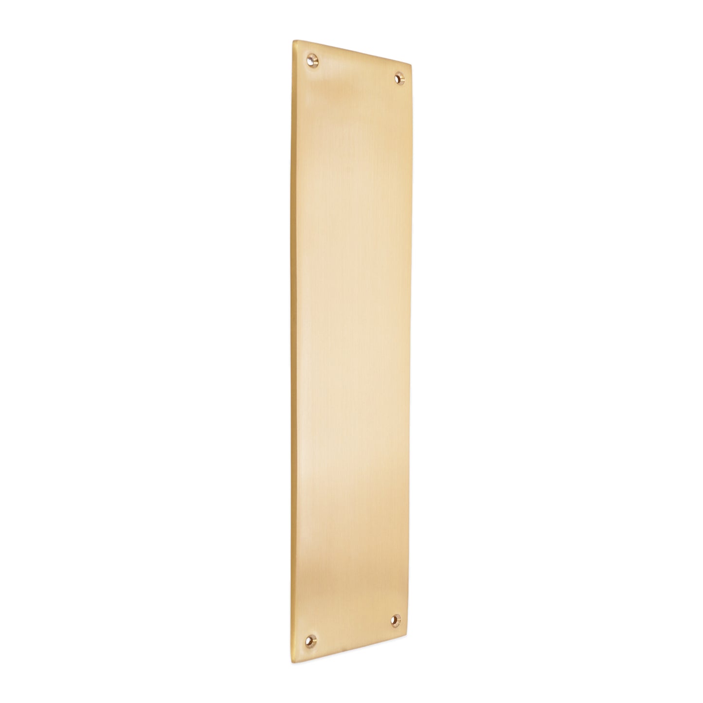 Victorian Finger Plate Satin Brass Home Decor