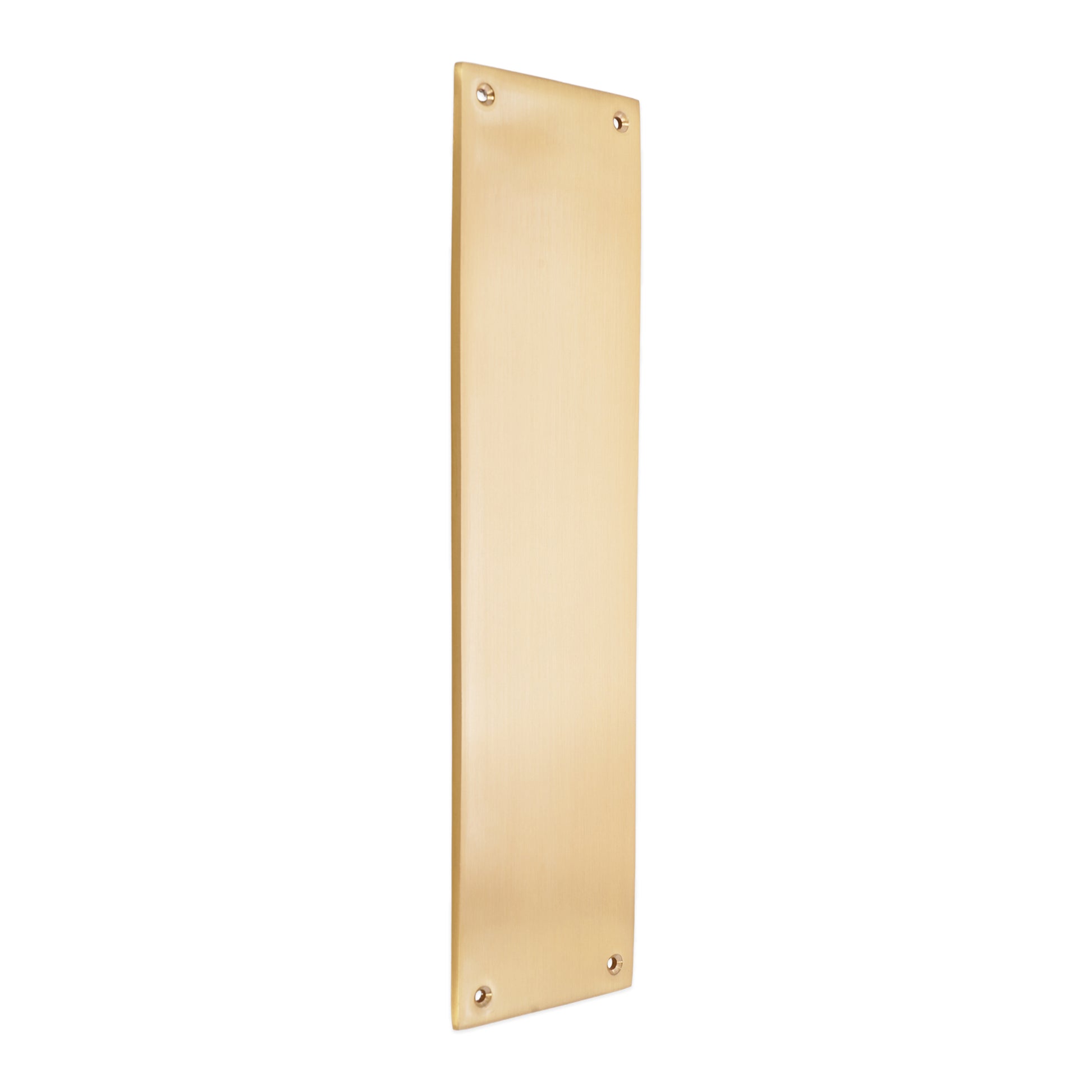 Victorian Finger Plate Satin Brass Home Decor