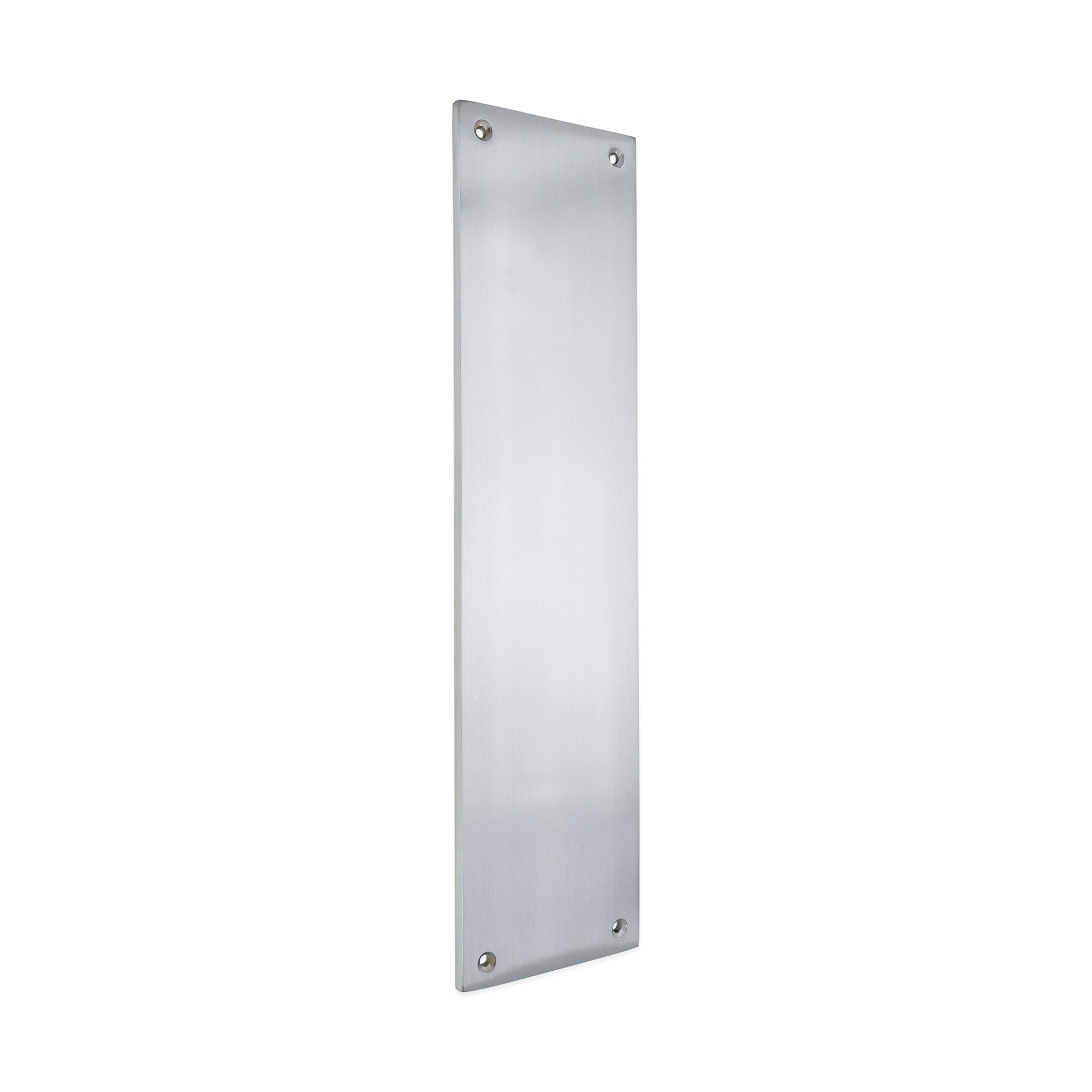 Victorian Finger Plate Satin Chrome Home Decor