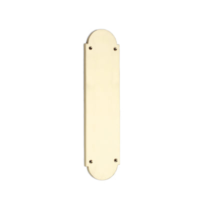Victorian Door Finger Plate Polished Brass Home Decor