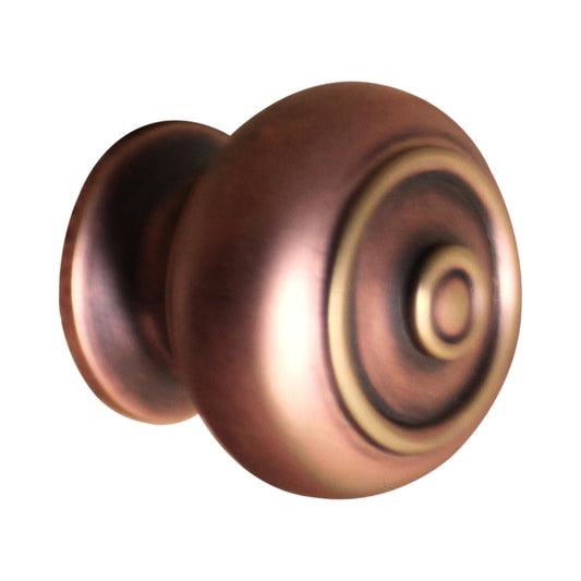 Bloxwich kleiner 30 mm Schrankknopf aus gealterter Bronze