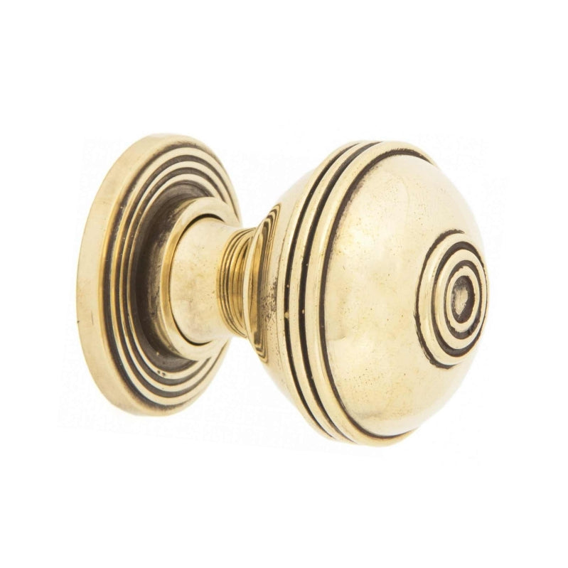 Preston Large 38mm Cupboard Knob Aged Brass