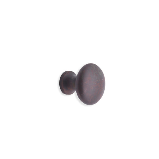 Bouton de Placard Champignon 25mm Bronze Vieilli