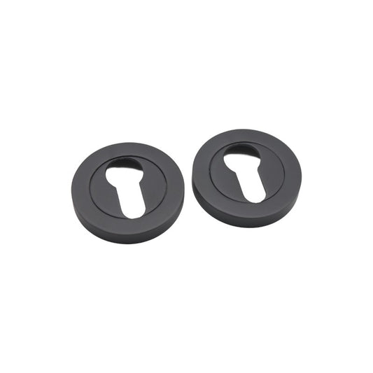 Gunmetal Grey Euro Profile Escutcheon Home Decor