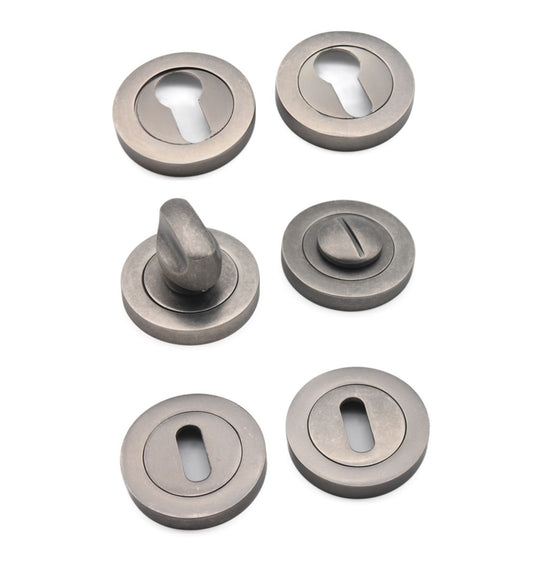 Euro Profile Escutcheon Pewter