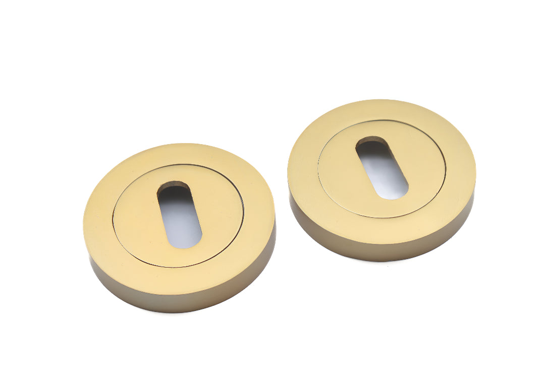 Satin Brass Escutcheon Home Decor 