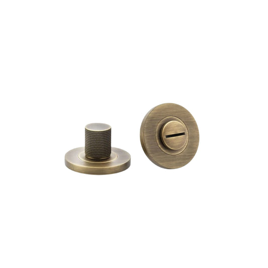 Connaught Knurled Turn & Release Matt Antique Home Decor