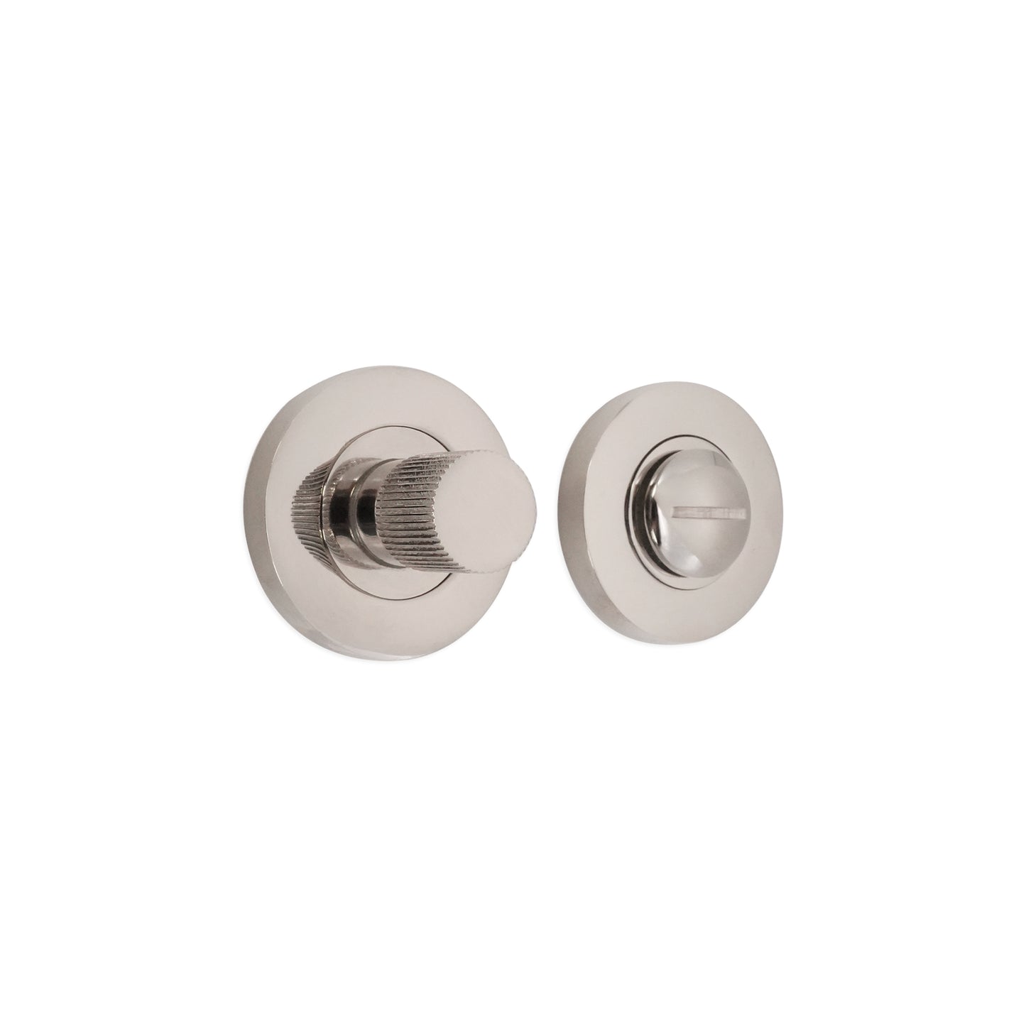 Polished Nickel Thumb Turn & Release Home Decor 